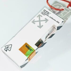 Off White Carts Indica Flavors (1g Each)