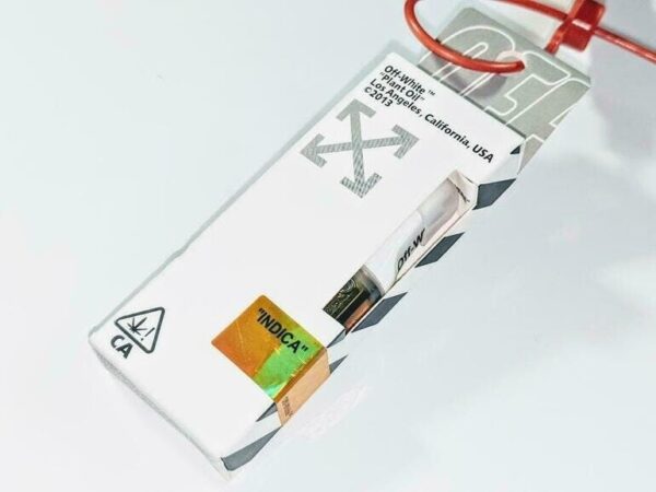 Off White Carts Indica Flavors (1g Each)