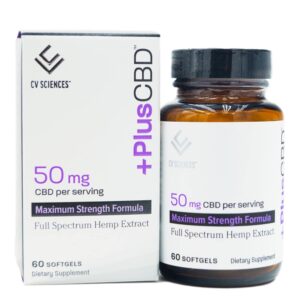 PLUS CBD SOFTGEL CAPSULES MAXIMUM STRENGTH