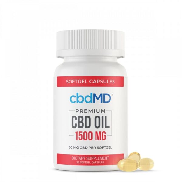 CBD OIL SOFTGEL CAPSULES 450mg, 1000mg, 1500mg - Image 3