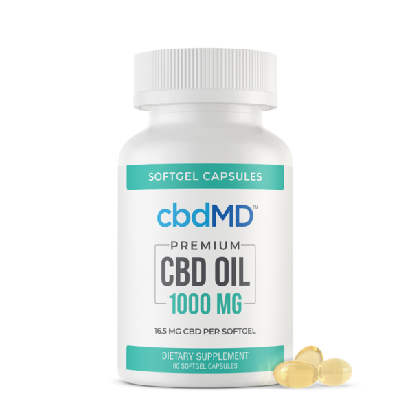 CBD OIL SOFTGEL CAPSULES 450mg, 1000mg, 1500mg - Image 2