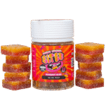 BITEZ Gummies 10,000MG Jarz - Delta-8 + Delta-9 + THCP - Raspberry Peach
