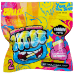 BITEZ - THCA + Delta-9 + THCP 2000MG Gummies - Strawberry Lemonade