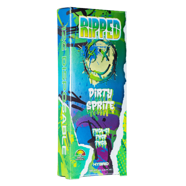 RIPPED - THCA-C1 Blend - 12G Disposable - Dirty Sprite - Hybrid