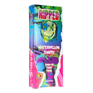RIPPED - THCA-C1 Blend - 12G Disposable - Watermelon Candy - Sativa