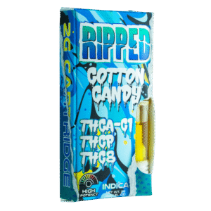 RIPPED - THCA-C1 Blend - 2G Cartridge - Cotton Candy - Indica