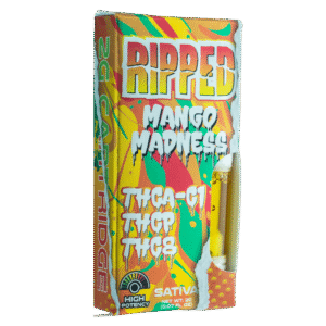 RIPPED - THCA-C1 Blend - 2G Cartridge - Mango Madness - Sativa
