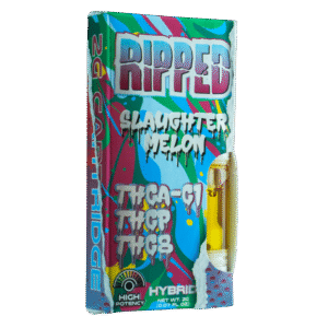 RIPPED - THCA-C1 Blend - 2G Cartridge - Slaughter Melon - Hybrid