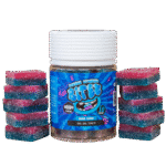 BITEZ Gummies 10,000MG Jarz - Delta-8 + Delta-9 + THCP - Blue Razz