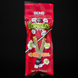 THCA Prerolls - Big Bombers - Cherry Diesel - 4 Grams